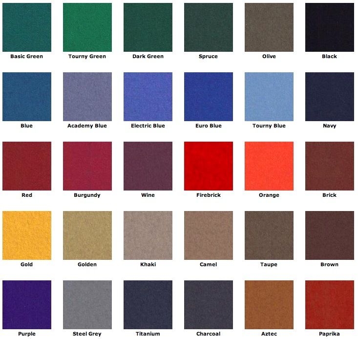 8' Academy Blue Proline Classic Billiard Pool Table Cloth Felt Ships